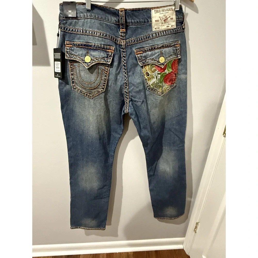TRUE RELIGION RICKY SUPER QT FLAP SIZE 36